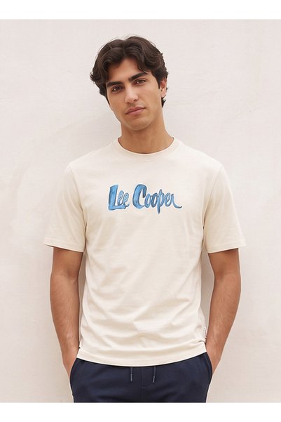 Lee Cooper Regular Fit Cotton Crew Neck T-shirt