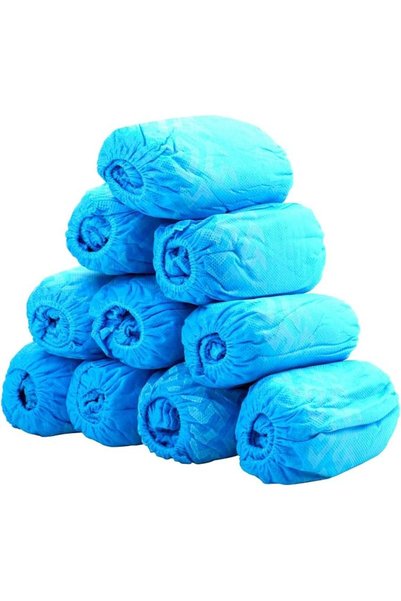 G & F Products 100 قطعة من أكمام الذراع، مصنوعة من ألياف غير منسوجة مع إغلاق مرن