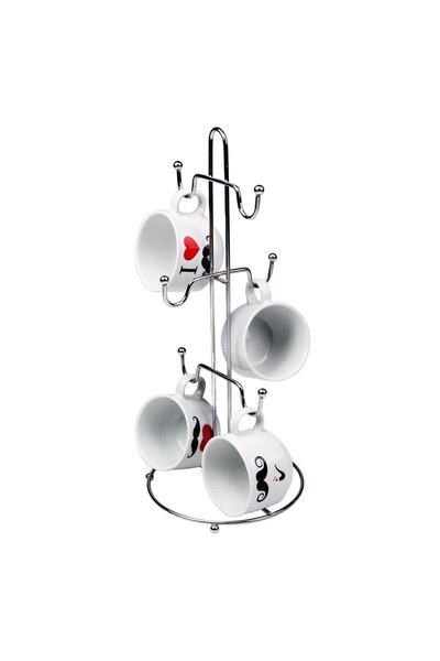 DD SHOP Suport Metalic Vertical pentru Cani Ø15x34cm - Rafturi Metalice Pahar...