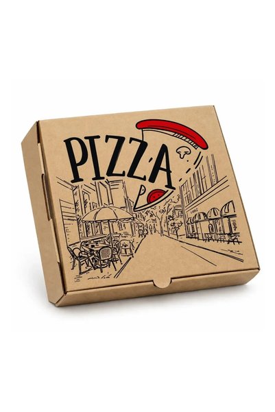 OEM CUTIE PIZZA URBAN ALBĂ / NATUR – 30 CM NATUR 30 X 30 X 3.5 100 BUC