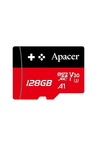 Apacer 128GB MicroSD Gaming Hafıza Kartı (AP128GMCSX10U7-RAGC)