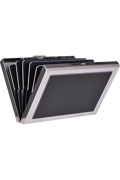 GENERAL حامل بطاقات الأعمال من الفولاذ المقاوم للصدأ مع تقنية RFID للرجال من ...