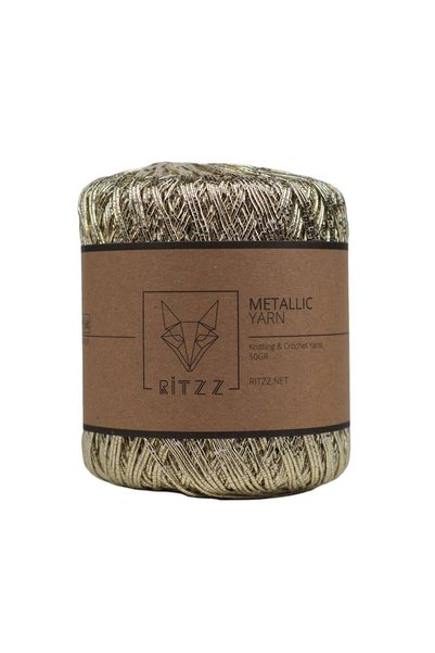 Ritzz Fir cu sclipici auriu metalic / 50GR
