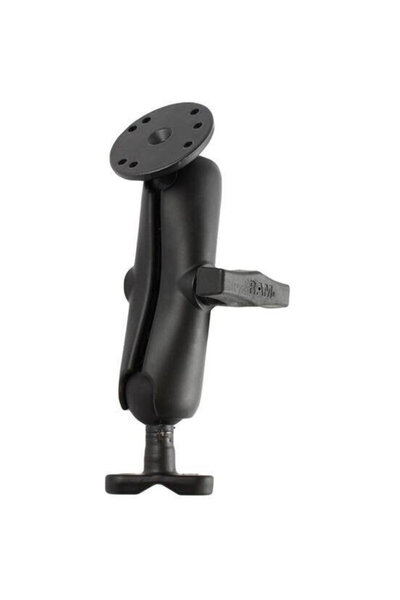 ram mounts RAM ®   Двойна стойка за топка с адаптерна основа за релса