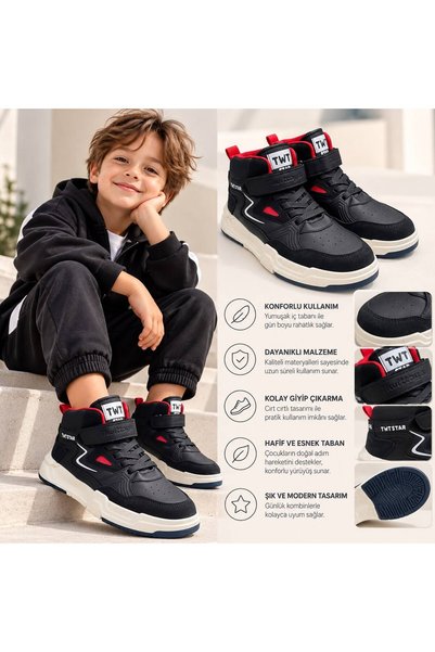 TWT Comfortable and Modern Sports Boots Children's Shoes