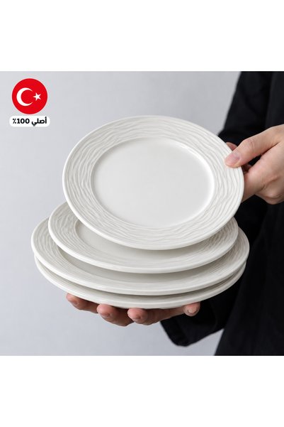 Kütahya 4 قطع — طبق بيضاوي بيرا 35 سم من كوتاهيا