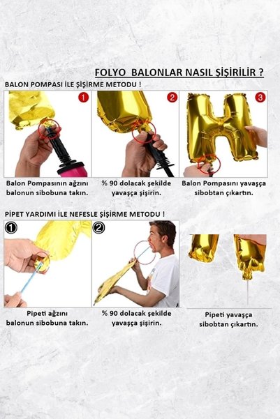 PEKSHOP Mavi Sallanan At Folyo Balon