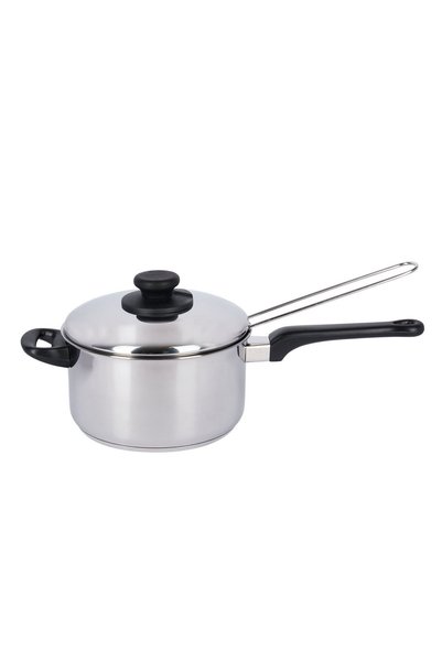 Kitchen Craft Saucepan with lid and frying basket, 20cm/3L, stainless steel - by