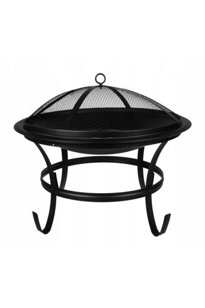 OEM Gratar gradina, grill rotund, metal, 56x47 cm