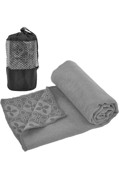 TERRIFI Yoga Towels, Non Slip Hot Mat Towel with Grip Dots,Super-Absorbent So...