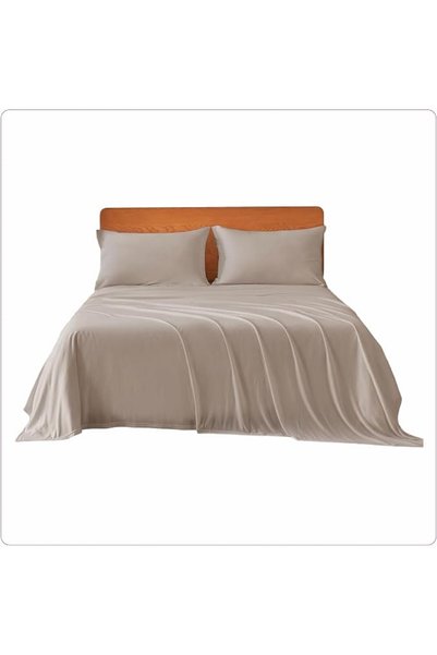 D DONETELLA FEEL THE LUXURY طقم ملاءات سرير دونيتيلا مكون من 4 قطع لسرير سوبر...