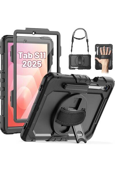 Aiyando Pachet 360: Husa cu folie integrata pentru Samsung Galaxy Tab S11 11 ...