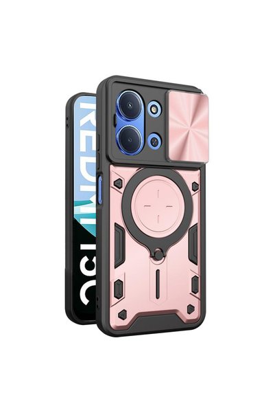 Aiyando Husa pentru Xiaomi Redmi 15C 4G cu protecție pentru cameră și suport ...