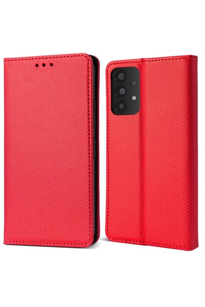 MOOZY Калъф за телефон, Moozy, Flip On, за Samsung Galaxy A13, Червен, Еколог...