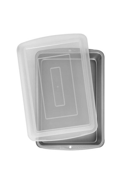 wilton Tavă de copt cu capac 32.5x22.5x5 cm antiaderentă