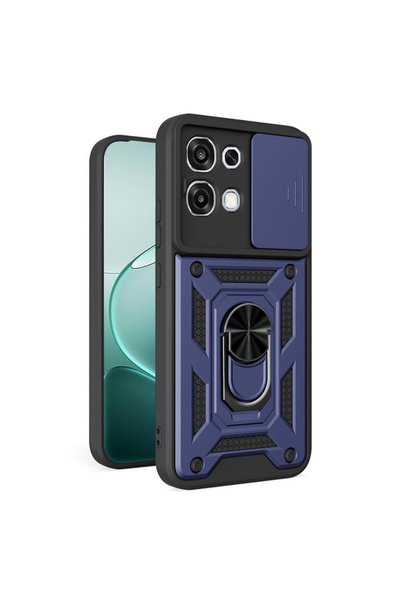 Aiyando Husa pentru Oppo A6 Pro 4G Ring Armor Kickstand Tough Rugged Cover cu...