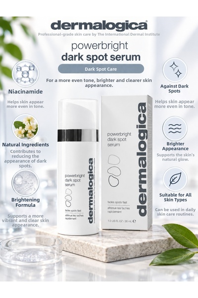 Dermalogica سيروم باور برايت للبقع الداكنة 30 مل - سيروم لمكافحة ظهور البقع ا...