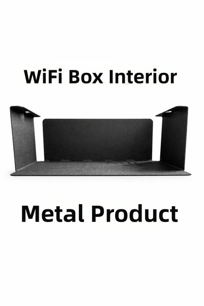 VENON Cherry Rot 🍒   Metal Wifi Modem Storage Box 24Cmx18Cm Pc Computer Cable Hider Decorative Box Antique Metal Wifi Box Modem Box Internet Box Cable Organizer Wall Mounted Modem Protector