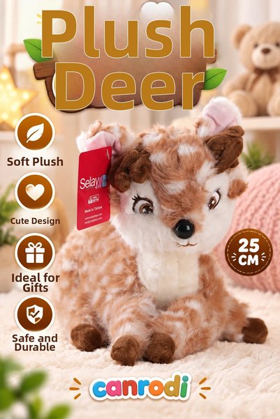 canrodi 4475 Deer 25 cm Brown
