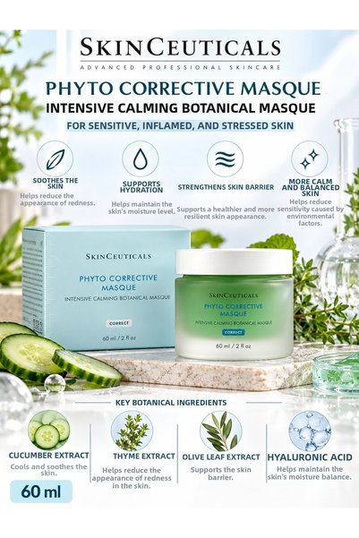 SkinCeuticals Phyto Corrective Masque 60 ml – Intensive Soothing and Moisturi...