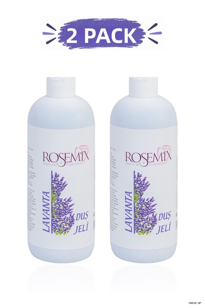 ROSEMIX SVL-SHOP - جل استحمام باللافندر 400 مل - مجموعة من قطعتين (200552)