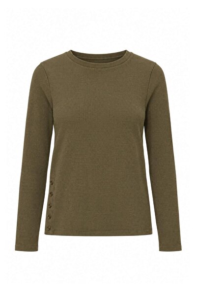 Trendyol kolekcija Kaki bluza TWOAW27BZ00373