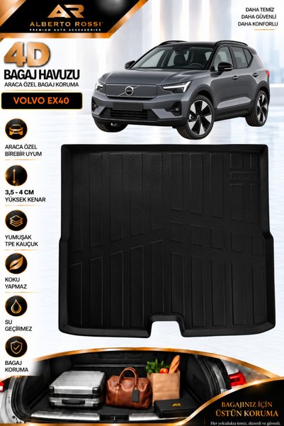Ar Alberto Rossi Volvo Ex40 2023 - 2026 Araca Özel 4D Bagaj Havuzu