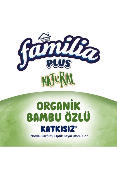Familia Plus Natural Penguen Gofrajlı 16'lı Havlu Kağıdı