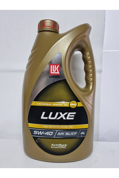 LUKOIL LUXE 5W40 4 LT YARI SENTETİK MOTOR YAĞI