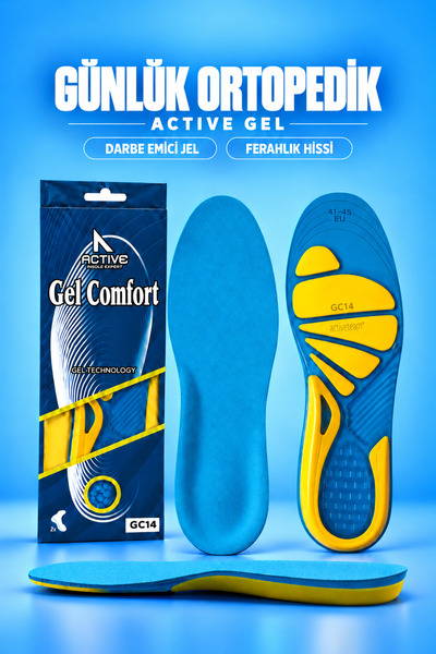Gel Comfort GC14 | Active Gel - Yumuşak Jel, Rahat, Konfor, Günlük ve Spor Ay...