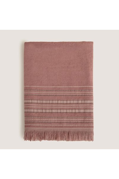Chakra Prosop de baie Deep Bamboo 100X150 Cm Trandafir cenușiu/Vizon/Pudră