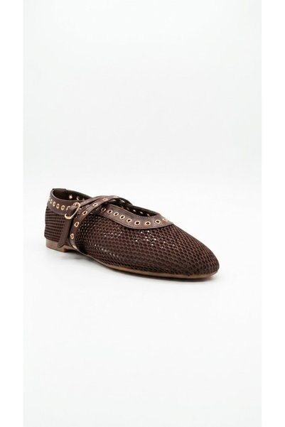 Ustalar Ayakkabı Çanta Brown Women's Ballerinas 319.027-200