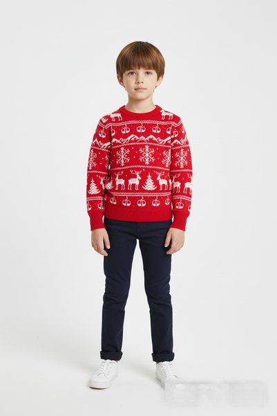 Kids Pulover Craciun