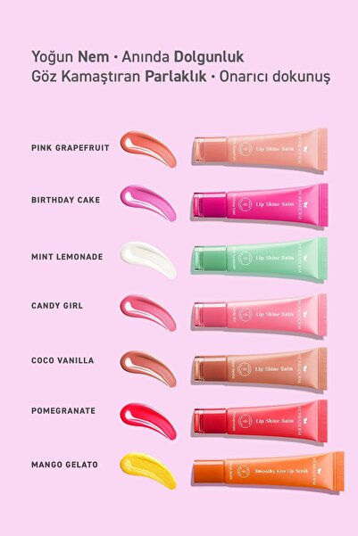 Herbaderm Brightening, Plumping, Repairing Colored Lip Balm, Pomegranate Flavored 10 ml Herba701520