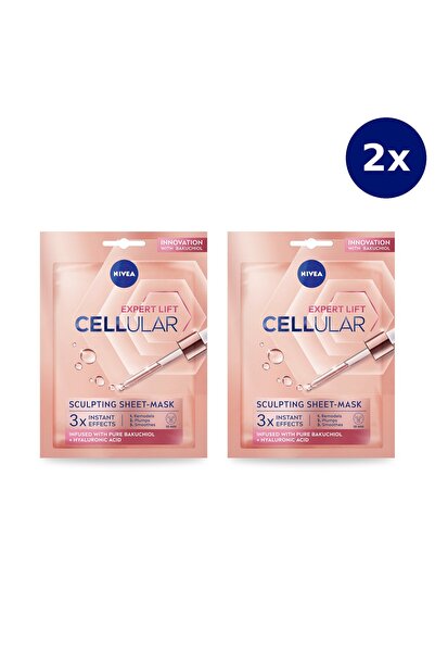 NIVEA Hyaluron Cellular Filler Contour Sheet Mask X2