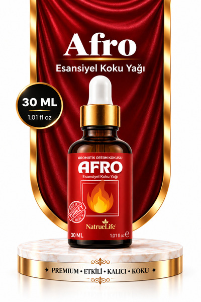 NaTrueLife Afro - Esansiyel Koku Yağı - Aromatik Oda ve Ortam Kokusu 30 ML