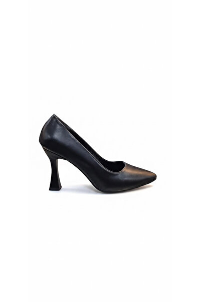 Ustalar Ayakkabı Çanta Black women's high heeled shoe 319.017-100
