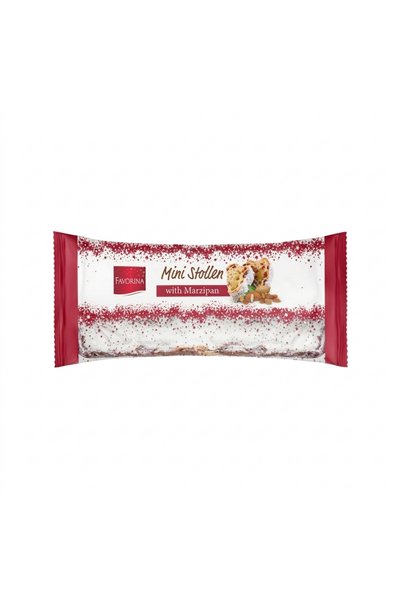 Favorina Stollen Finest Marzipan Badem Ezmeli Üzümlü Kek Noel Ekmeği 200g