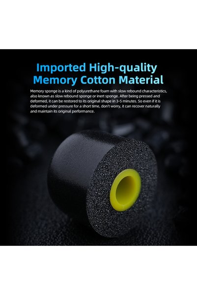 Choice KZ FT01 earplug KZ FT01 Newly Upgraded Original Soundproof Memory Cott...