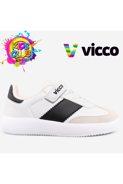 Vicco Pantofi sport ortopedici pentru copii Flex ALBI