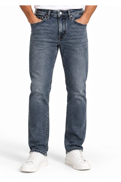 Mavi M00351A4232 Marcus Dark Indigo Str Jean Pantolon Blugi pentru bărbați ALBASTRU ÎNCHIS