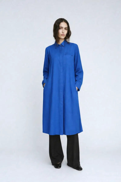 QANU Thick Modal Shirt Blue