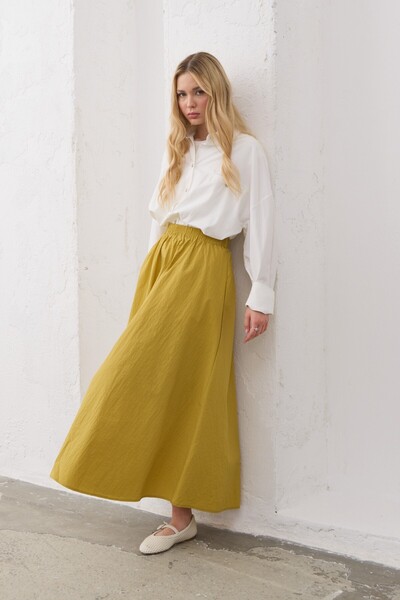 QANU Parachute Skirt Yellow