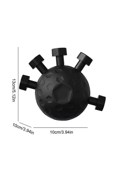Choice black Hand Grip Strengthener Balls Finger & Forearm Exercise Set Porta...