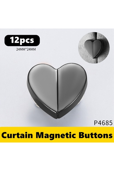 Choice15 12pairs Curtain Magnetic Button Detachable Curtain Fix Fastener Clip...