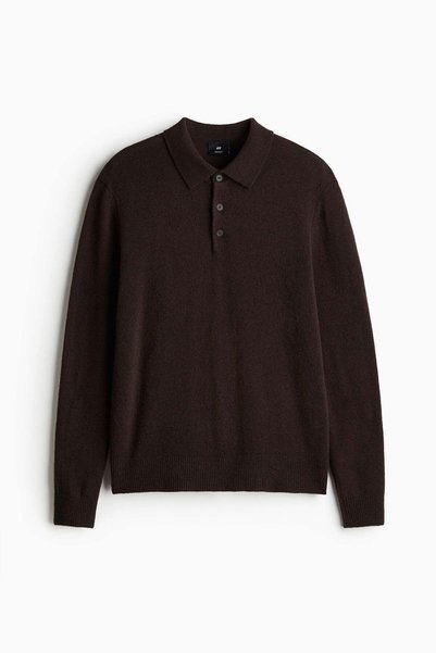 H&M Regular Fit Wool polo shirt