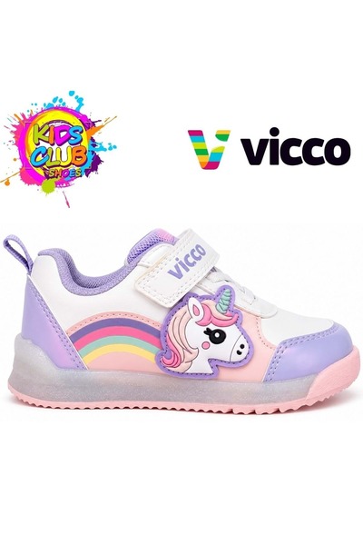 Vicco Ника Ортопедични Детски Спортни Обувки БЕЛИ