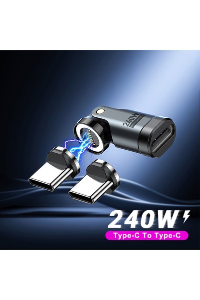 Choice محول 9 دبابيس 2TC AUFU، محول USB C OTG مغناطيسي 9 دبابيس، شحن سريع PD ...
