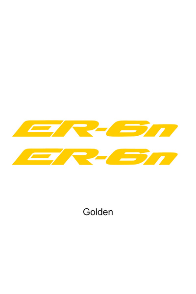 Choice1 Golden Motorcycle Glow Stickers Decal ER 6N Accessories for Kawasaki ...