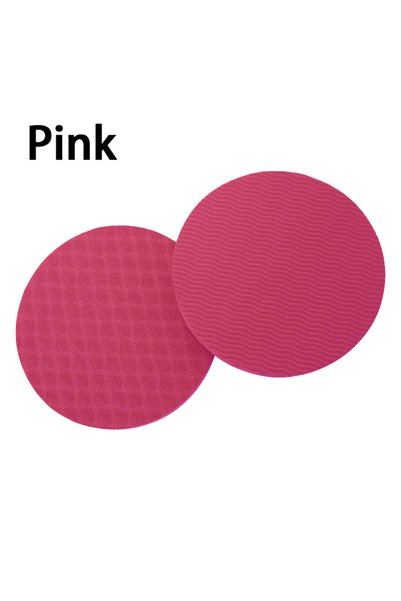 Choice1 Pink Yoga Knee Pads 2 Pack, Yoga Knee Cushion Thick Exercise Pads for...